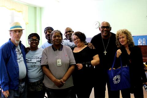 Our community organizing group helped distribute Thanksgiving foods at FISH (Food In Service to the Homebound)